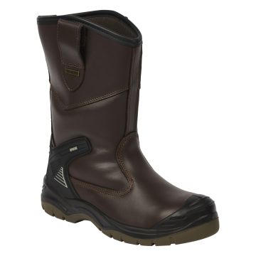 Brown Waterproof Rigger Boot