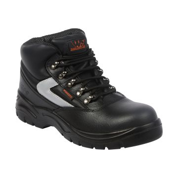 Black Mid-Cut Safety Boot