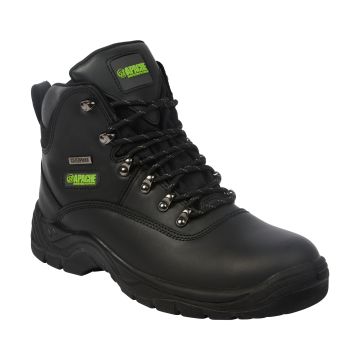 Black Waterproof Safety Hiker