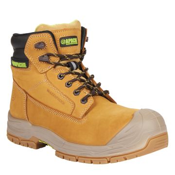 Wheat Waterproof Safety Boot  - GTS Outsole