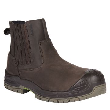 Brown Water Resistant Dealer Boot - GTS Outsole