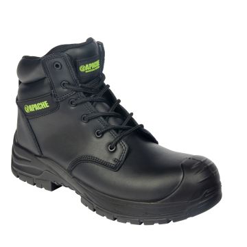 GRS Certified Recycled Leather Safety Boot