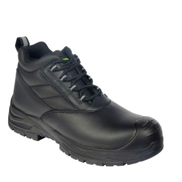 GRS Certified Recycled Leather Safety Boot