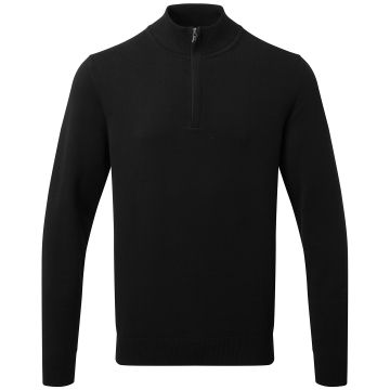 Men's cotton blend ï¿½ zip sweater