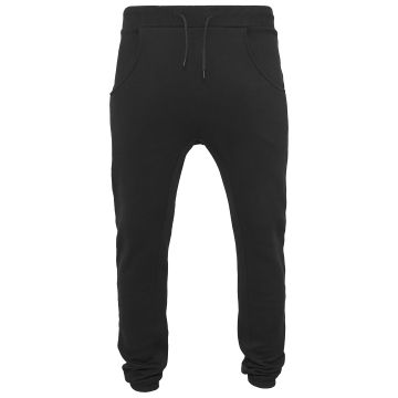 Heavy deep-crotch sweatpants