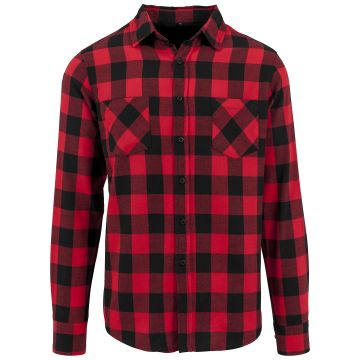 Checked flannel shirt