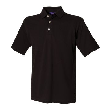 Classic cotton piquï¿½ polo with stand-up collar