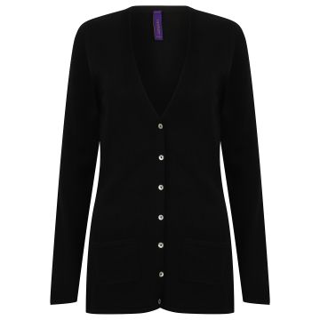 Women's v-button cardigan