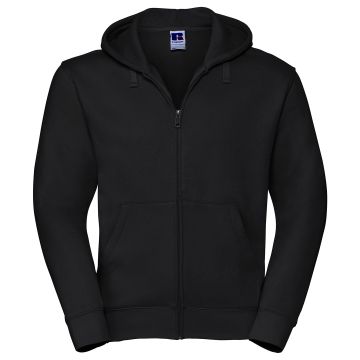 Authentic zipped hooded sweat