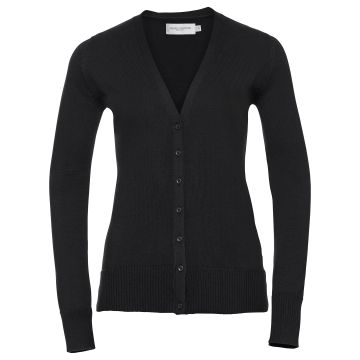 Women's v-neck knitted cardigan