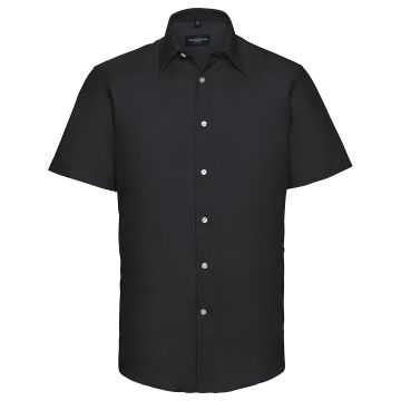 Short sleeve easycare tailored Oxford shirt