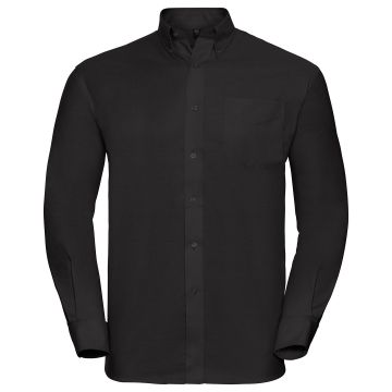 Long sleeve easycare Oxford shirt