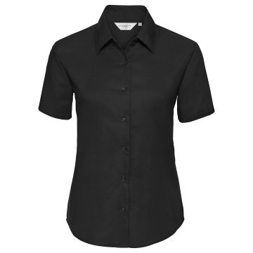 Women's short sleeve Oxford shirt