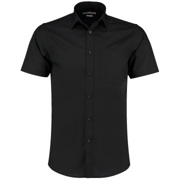 Poplin shirt short-sleeved (tailored fit)