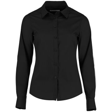 Women's poplin shirt long sleeve