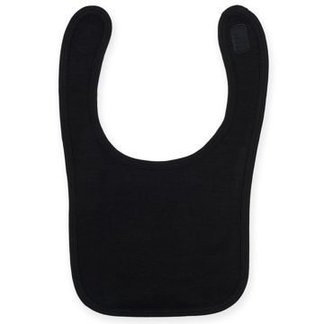 Plain and contrast bib