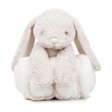 Rabbit and blanket - Cream - M