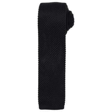 Slim knitted tie