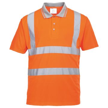 Hi-vis short sleeved polo (S477/RT22)