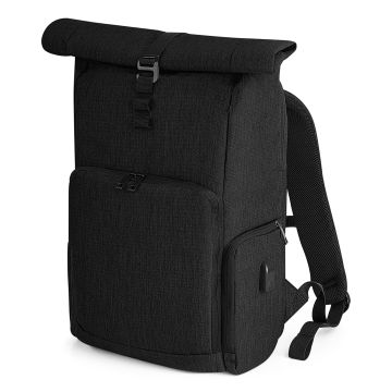 Q-Tech charge roll-top backpack