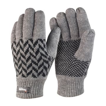 Pattern Thinsulateï¿½ glove