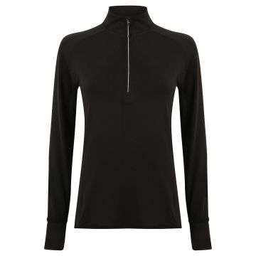 Women's long-sleeved  zip top