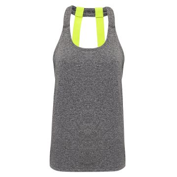 Women's TriDri double strap back vest