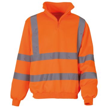 Hi-vis  zip sweatshirt (HVK06)