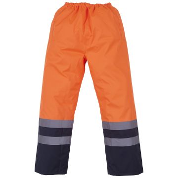 Hi-vis waterproof overtrousers (HVS463)