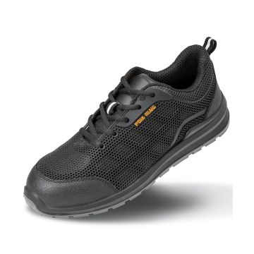 All-black safety trainer