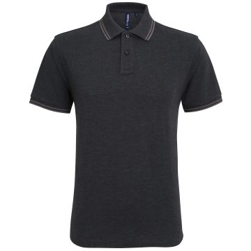 Men's classic fit tipped polo