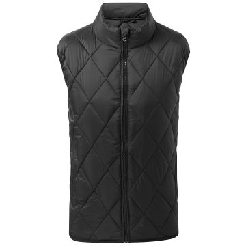 Diamond pane padded gilet