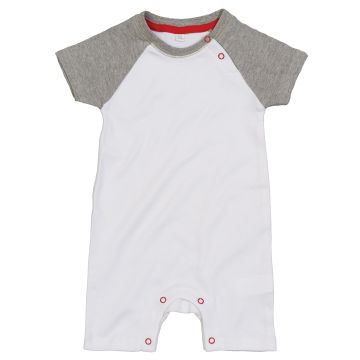 Baby baseball playsuit