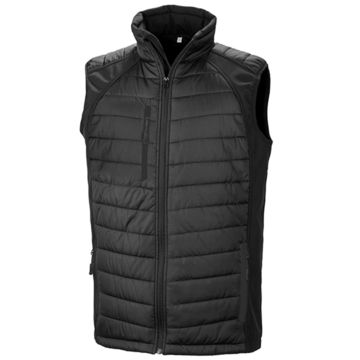 compass padded softshell gilet