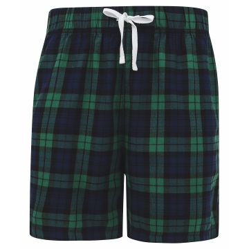 Tartan lounge shorts