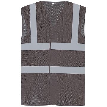 Top cool open mesh 2-band-and-braces waistcoat (HVW120)