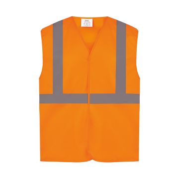 Hi-vis railway waistcoat class 2 (HVW118PE)