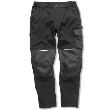 Slim softshell work trouser