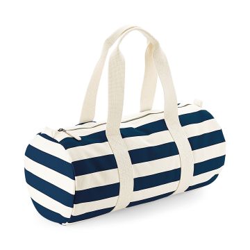 Nautical barrel bag