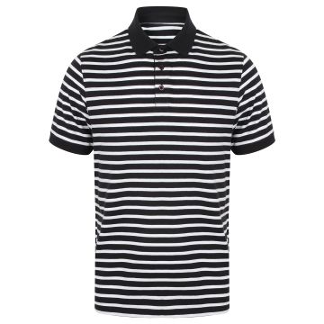 Striped Jersey polo shirt