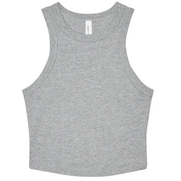 Womenï¿½s micro rib racer tank