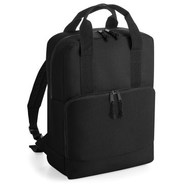 Recycled twin handle cooler backpack