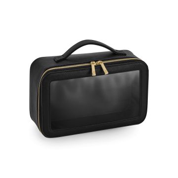 Boutique clear window travel case