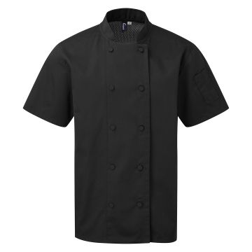 Chefs Coolchecker� short sleeve jacket