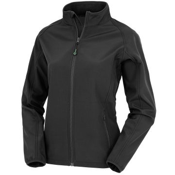 Women's recycled 2-layer printable softshell jacket