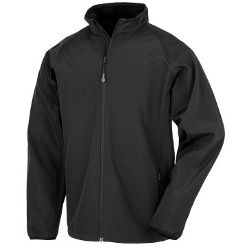 Men's recycled 2-layer printable softshell jacket