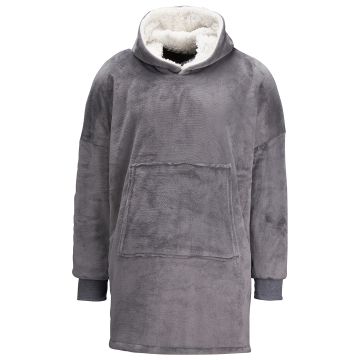 The Ribbon oversized cosy reversible sherpa hoodie