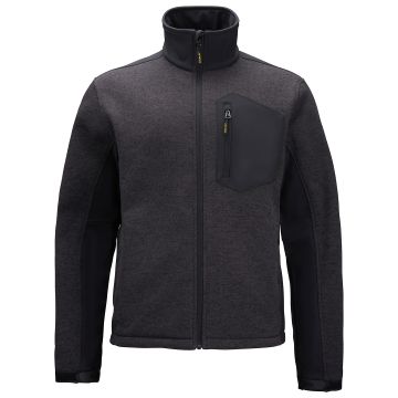 Brady zip-through knitted fleece