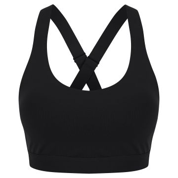 Medium impact core bra