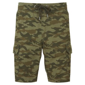 Mens camo cargo utility shorts